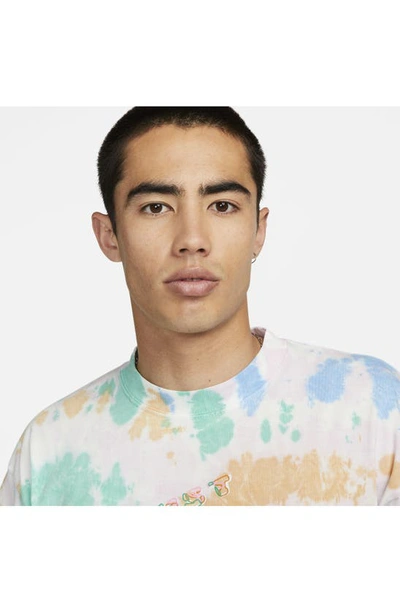 Shop Nike Sportswear Max90 Tie Dye T-shirt In Photo Blue