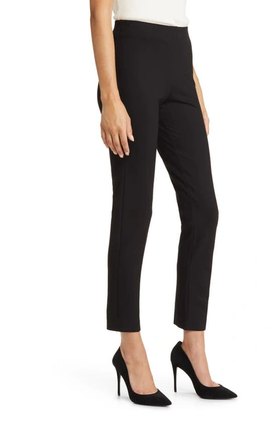 Anne Klein Slim Fit Ankle Pants In Anne Black