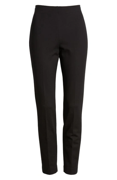 Anne Klein Slim Fit Ankle Pants In Anne Black