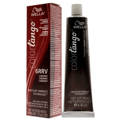 Shop Wella Color Tango Permanent Hair Color - 6rrv Cabernet By  For Unisex - 2 oz Hair Color In Grey
