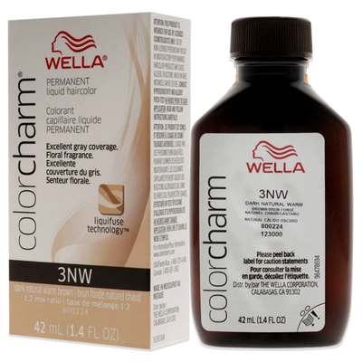 Shop Wella Color Charm Permanent Liquid Haircolor - 3nw Dark Natural Warm Brown By  For Unisex - 1.4 oz Ha