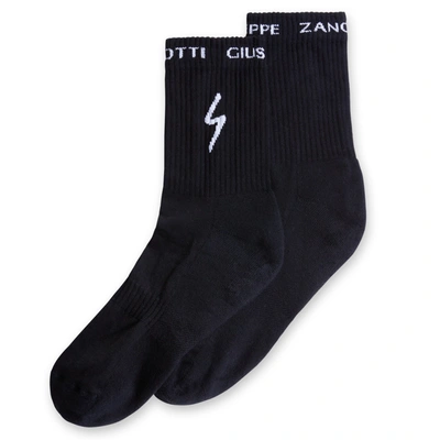 Shop Giuseppe Zanotti Gz-socks In Black