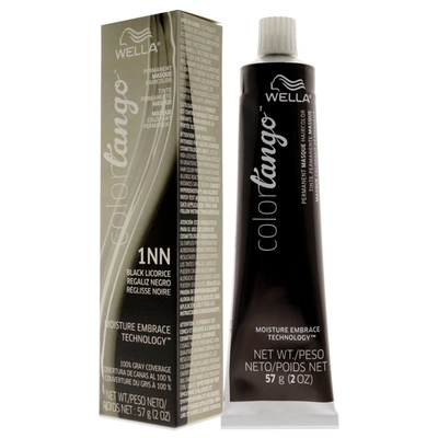 Shop Wella Color Tango Permanent Hair Color - 1nn Black Intense Neutral By  For Unisex - 2 oz Hair Color