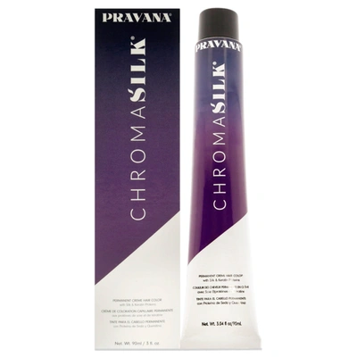 Shop Pravana Chromasilk Creme Hair Color - 10.1 Extra Light Ash Blonde By  For Unisex - 3 oz Hair Color In Grey