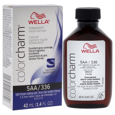 Shop Wella Color Charm Permanent Liquid Haircolor - 336 5aa Light Drab Brown By  For Unisex - 1.4 oz Hair