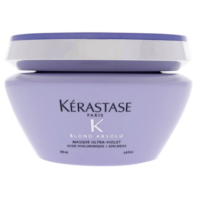 Shop Kerastase Blonde Absolu Ultra Violet Masque By  For Unisex - 6.8 oz Masque In Purple