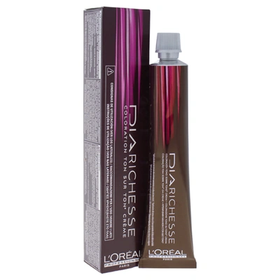 Shop Loreal Professional Dia Richesse - 5.54 Intense Mahogany By  For Unisex - 1.7 oz Hair Color In Grey