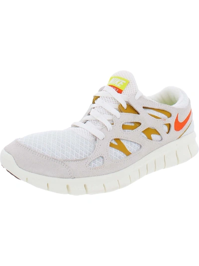 Nike Womens Suede Fitness Running Shoes In Multi