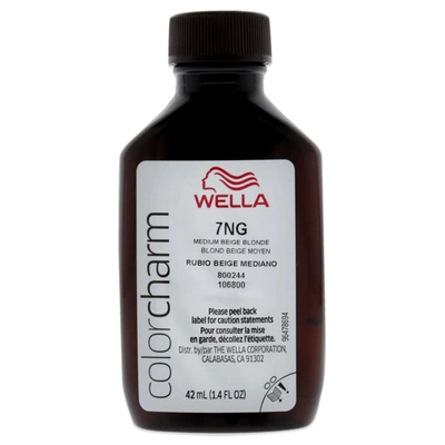 Shop Wella Color Charm Permanent Liquid Haircolor - 7ng Medium Beige Blande By  For Unisex - 1.4 oz Hair C