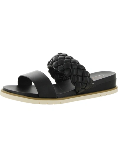 Shop Mia Amore Edita-n Womens Slip On Open Toe Slide Sandals In Multi