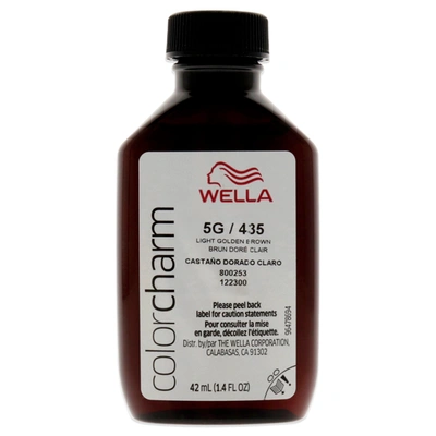 Shop Wella Color Charm Permanent Liquid Haircolor - 435 5g Light Golden Brown By  For Unisex - 1.4 oz Hair