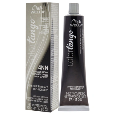 Shop Wella Color Tango Permanent Hair Color - 4nn Medium Brown Intense Neutral By  For Unisex - 2 oz Hair