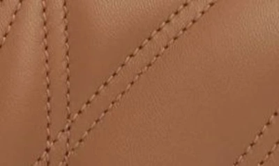 Shop Dolce & Gabbana Devotion Logo Heart Lambskin Crossbody Bag In Light Brown
