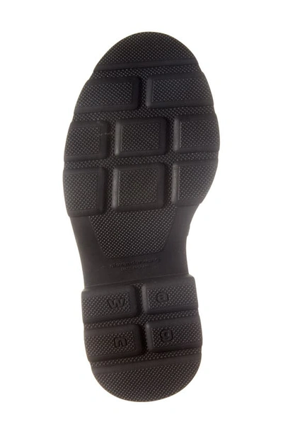 Shop Alexander Wang Carter Platform Lug Sole Loafer In Black/ White