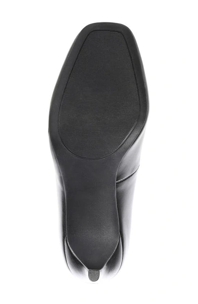 Journee Collection Womens Monalee Square Toe Mid Heel Pumps In Black