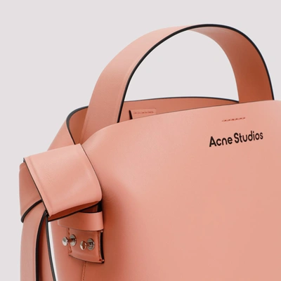 Shop Acne Studios Musubi Mini Bag In Pink & Purple