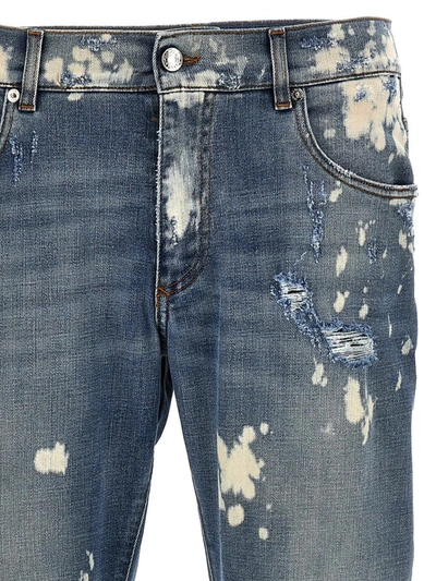 Shop Dolce & Gabbana 're-edition' Jeans In Light Blue