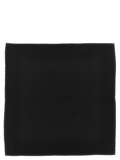 Shop Dolce & Gabbana Logo Pocket Clutch Bag In White/black