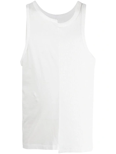 Shop Mm6 Maison Margiela Tank Top Clothing In 961 Off White