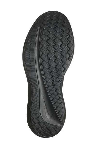 Nike Air Winflo 9 Sneakers In Triple Black In Black/ Black/ Anthracite
