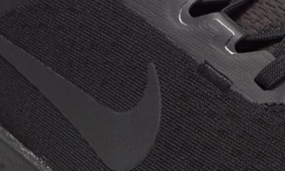 Nike Air Winflo 9 Sneakers In Triple Black In Black/ Black/ Anthracite