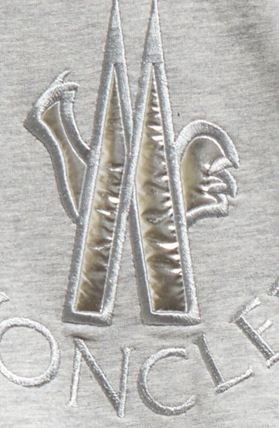 Shop Moncler Kids' Logo Sweatshirt & Joggers Set In Grey