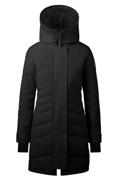 Shop Canada Goose Lorette 625 Fill Power Down Parka In Black - Noir