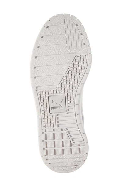Shop Puma Cali Dream Sneaker In  White-feather Gray