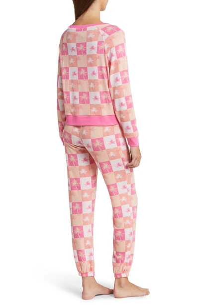 Honeydew Intimates Star Seeker Pajamas In Sweet Pea Check