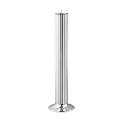Georg Jensen Bernadotte Floor Candleholder Stainless Steel 50cm In Multi