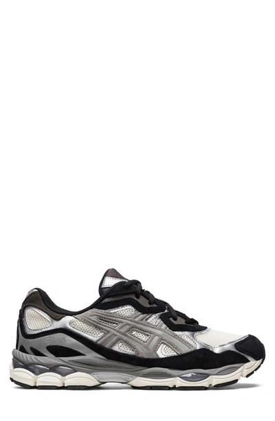 Shop Asics Gel-nyc Running Shoe In Ivory/ Clay Grey