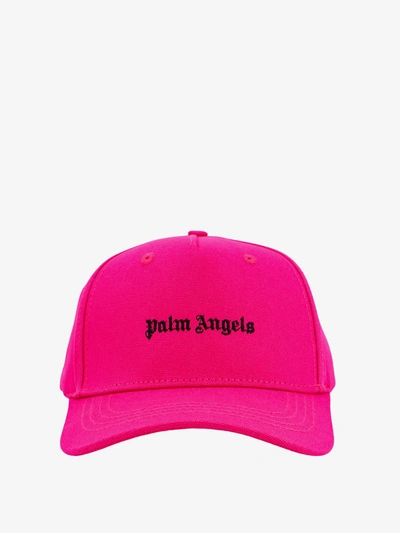Shop Palm Angels Hat In Pink
