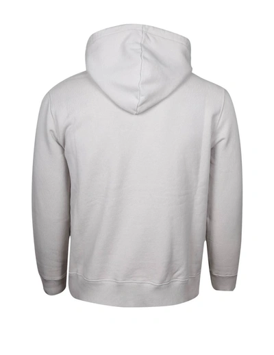 Shop Lanvin Cotton Sweatshirt In Mastic