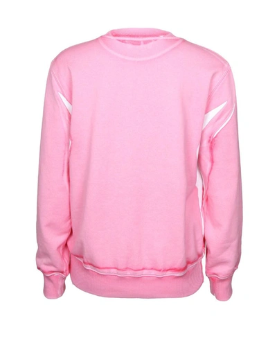Shop Lanvin Cotton Sweatshirt In Peony