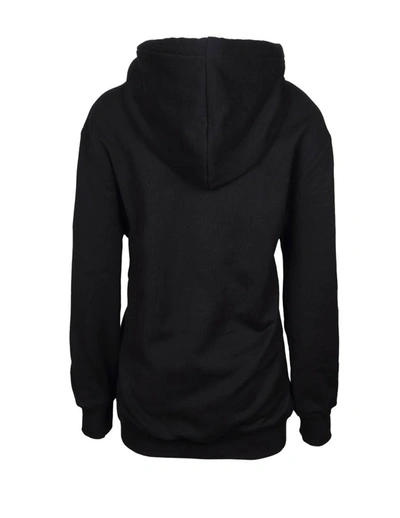 Shop Lanvin Cotton Sweatshirt In Black