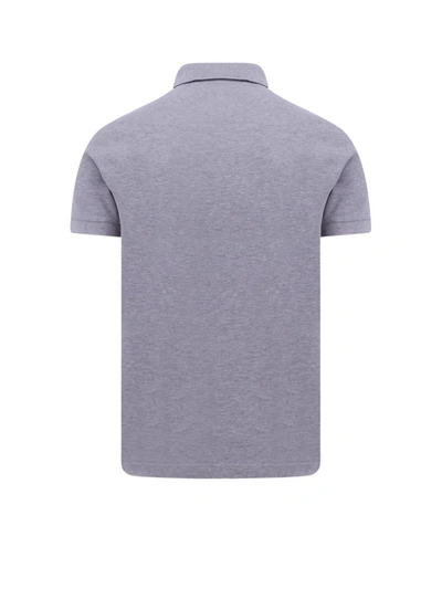 Shop Stone Island Polo Shirt In Grey