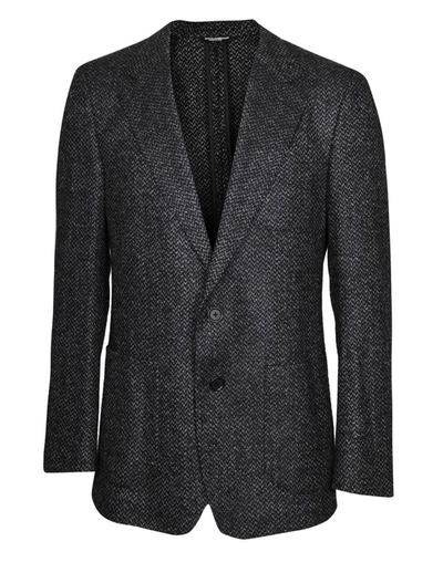 Shop Dolce & Gabbana Single-breasted Jacket Made Of Wool In Fantasy
