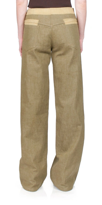 Christopher Esber Deconstructed Denim Straight-leg Jeans