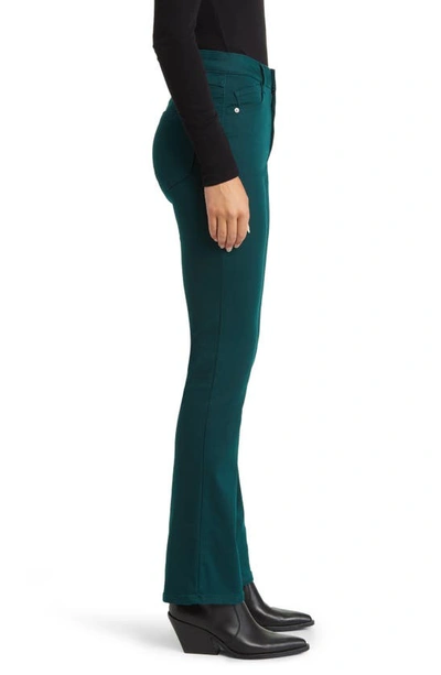 Shop Wit & Wisdom 'ab'solution Itty Bitty High Waist Bootcut Pants In Spruce