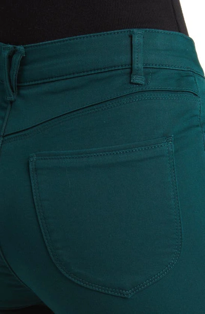 Shop Wit & Wisdom 'ab'solution Itty Bitty High Waist Bootcut Pants In Spruce