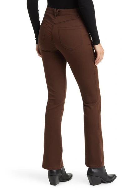 Shop Wit & Wisdom 'ab'solution Itty Bitty High Waist Bootcut Pants In Cold Brew