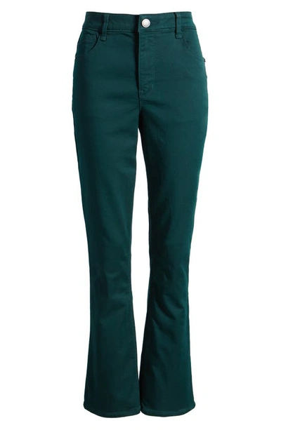 Shop Wit & Wisdom 'ab'solution Itty Bitty High Waist Bootcut Pants In Spruce
