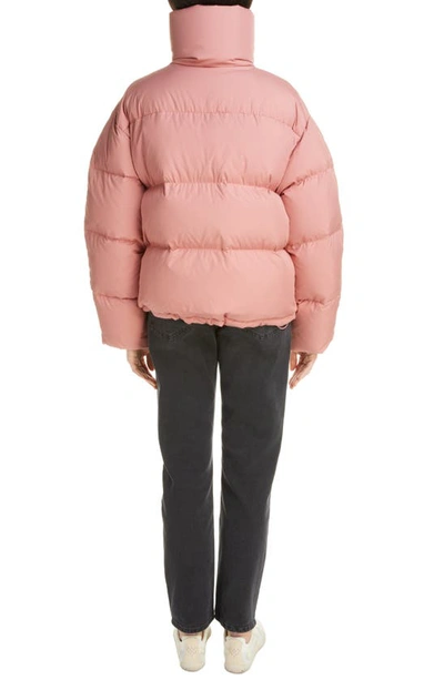 Shop Acne Studios Olimera Recycled Down Puffer Jacket In Blush Pink