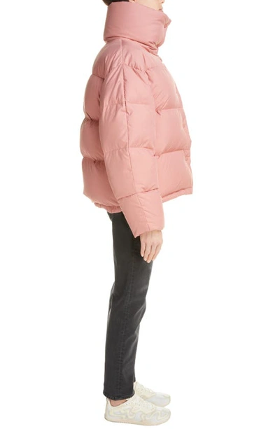 Shop Acne Studios Olimera Recycled Down Puffer Jacket In Blush Pink