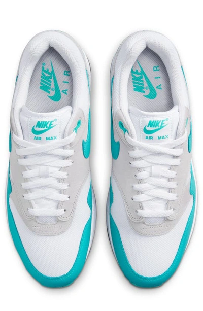 Shop Nike Gender Inclusive Air Max 1 Sneaker In Neutral Grey/ Clear Jade