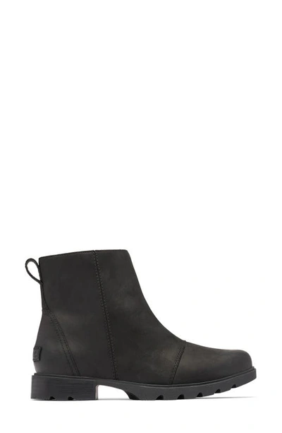 Shop Sorel Emelie Iii Waterproof Boot In Black/ Black