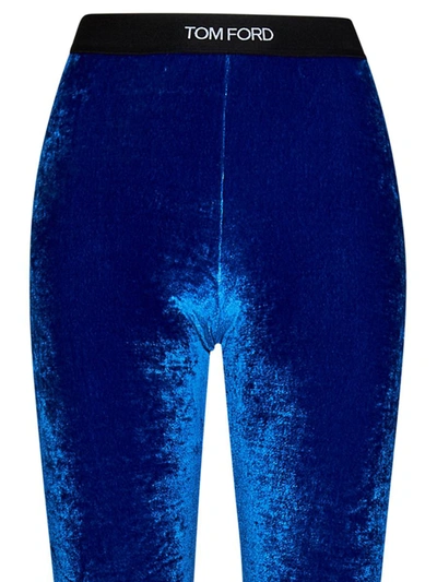 Shop Tom Ford Trousers Blue