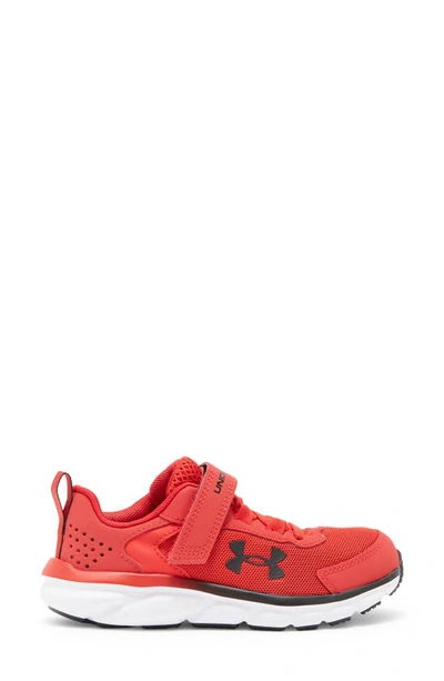 Shop Under Armour Bps Assert 9 Running Sneaker In Red / White / Black