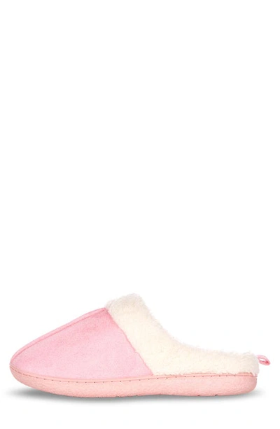 Floopi Faux Shearling Lined Slipper In Pink