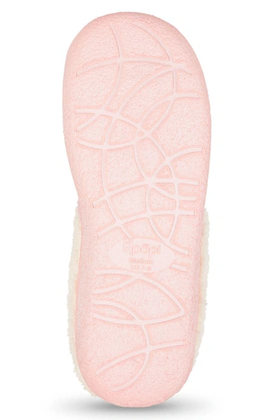 Floopi Faux Shearling Lined Slipper In Pink